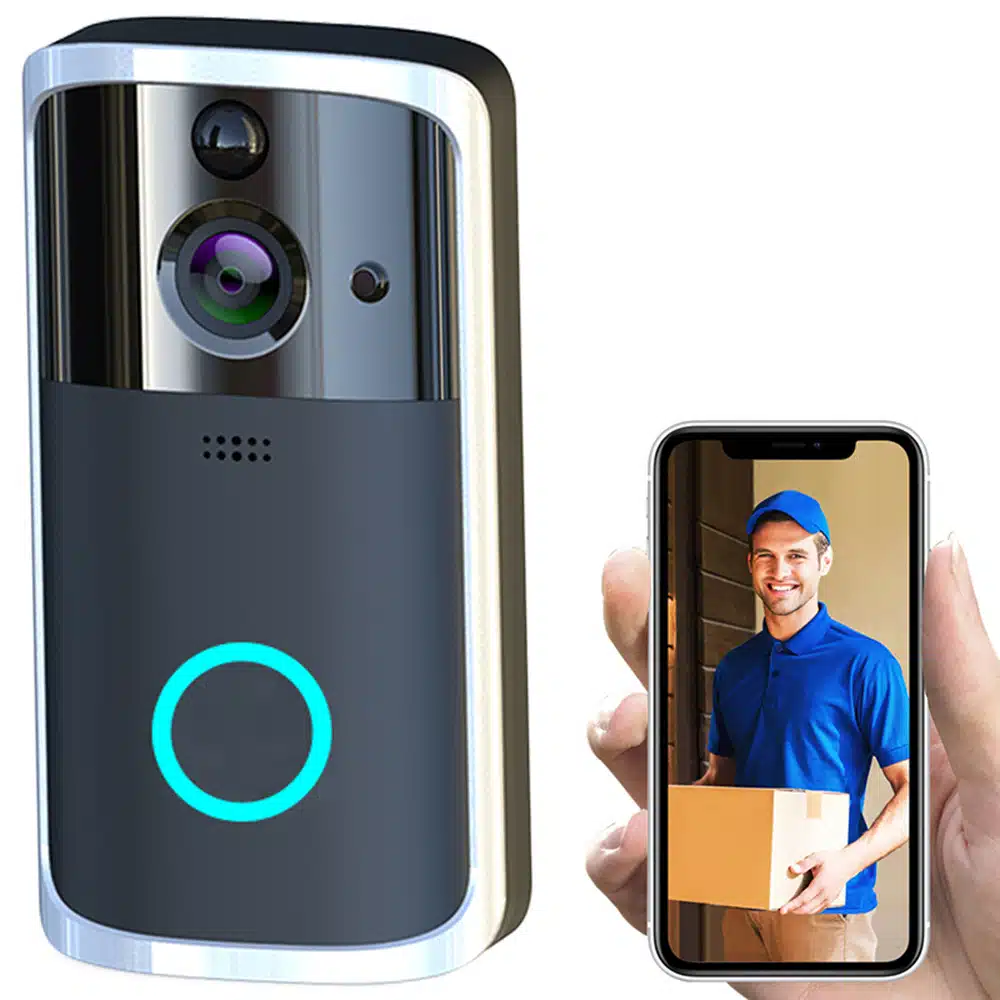 110978244359.jpg Seamless Wi Fi Video Doorbell for Easy Home and Office Setup - Image 1