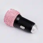 Sparkling Diamond Car Phone Charger Cable for Stylish Fast Charging - Image 4