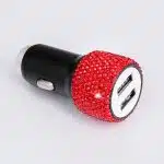 Sparkling Diamond Car Phone Charger Cable for Stylish Fast Charging - Image 3