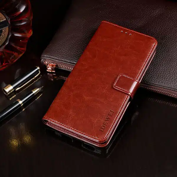 Leather Cell Phone Case front view
