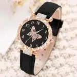 Women's Quartz Watch and Bracelet Set wristwear view