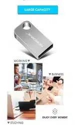 Mini Car USB Flash Drive connector detail
