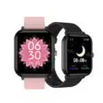 Q9 Pro Smartwatch — Square Touchscreen Smart Watch (Black, Pink, Blue, Orange)