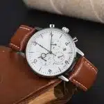 Multifunctional Stylish Business-ready Calendar Watch front view