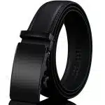 Automatic Buckle Cowhide Leather Belt with Alloy Buckle — 110–125 cm - Image 5