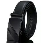 Automatic Buckle Cowhide Leather Belt with Alloy Buckle — 110–125 cm - Image 4