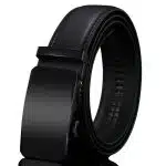 Automatic Buckle Cowhide Leather Belt with Alloy Buckle — 110–125 cm - Image 9