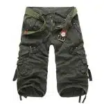 Breathable Cotton Cropped Pants in Versatile Solid Colors for Comfort and Style - Image 2