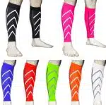 Mid-Calf Compression Sleeves — Sweat‑Wicking Nylon Calf Support, Unisex One Size - Image 2